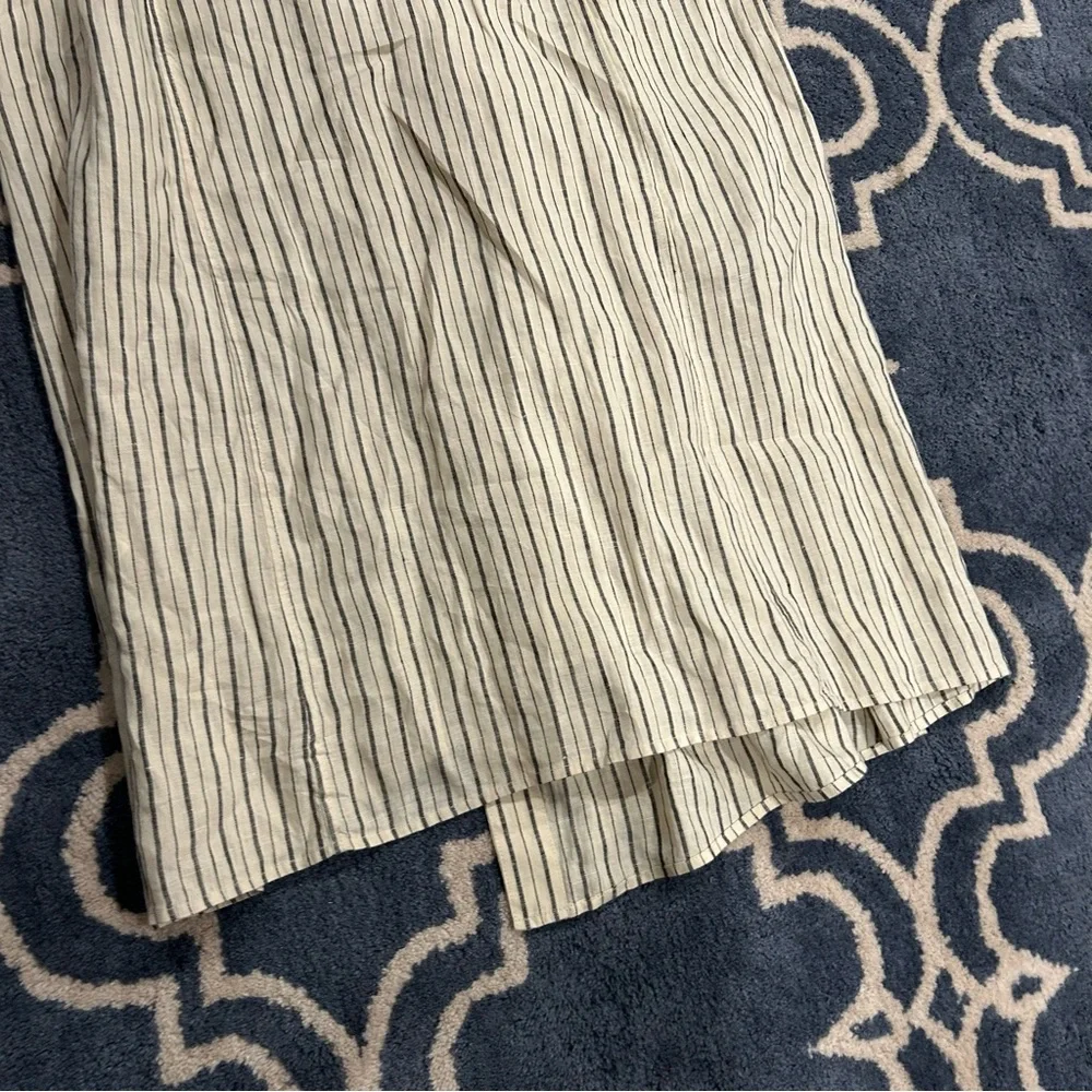 Arket wrap linen striped dress - Picture 14 of 16